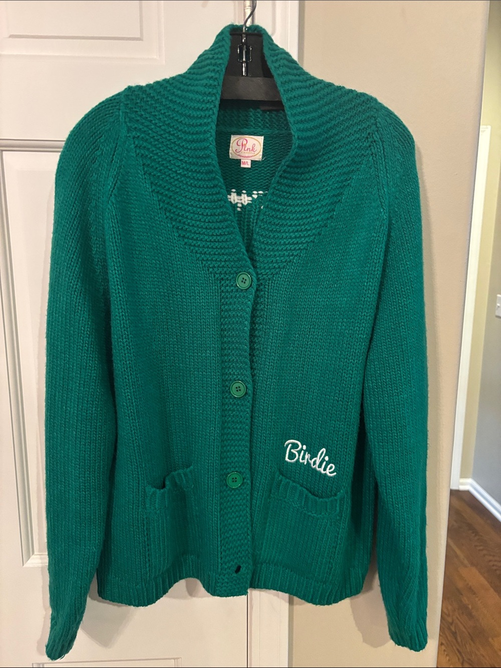 Golf sweater - darling! Never worn! Size M/L
